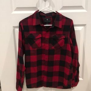 Boys Buffalo plaid flannel
